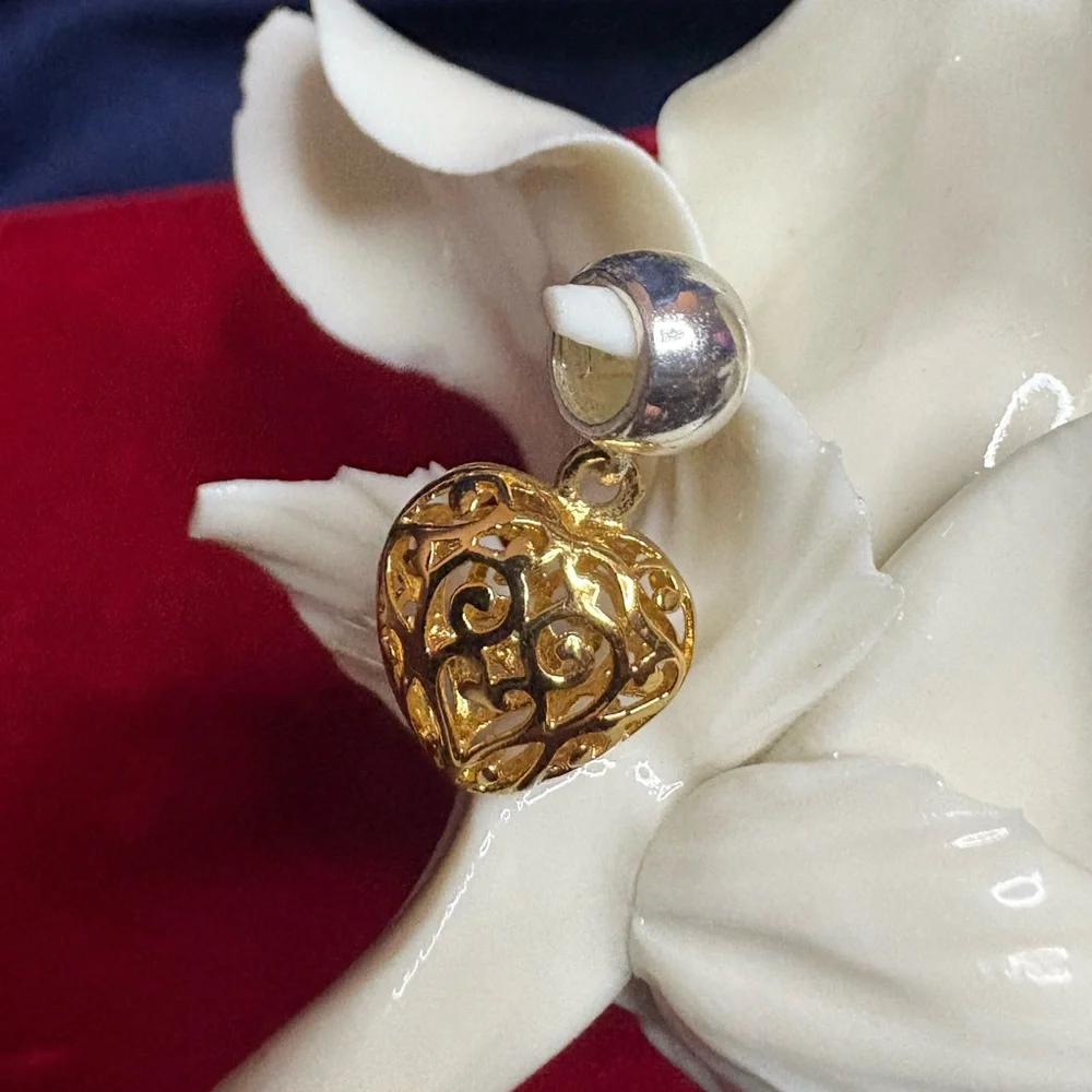 CHARM INDIVIDUALITY Bracelet Gold over 925 Sterling Silver